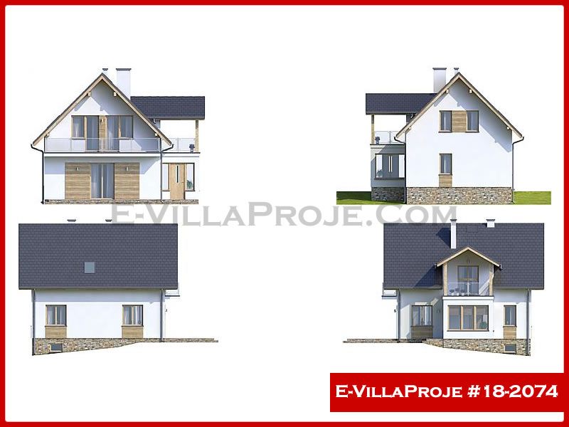 Ev Villa Proje #18 – 2074 Ev Villa Projesi Model Detayları