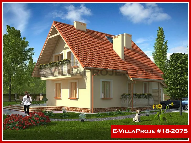 Ev Villa Proje #18 – 2075 Ev Villa Projesi Model Detayları