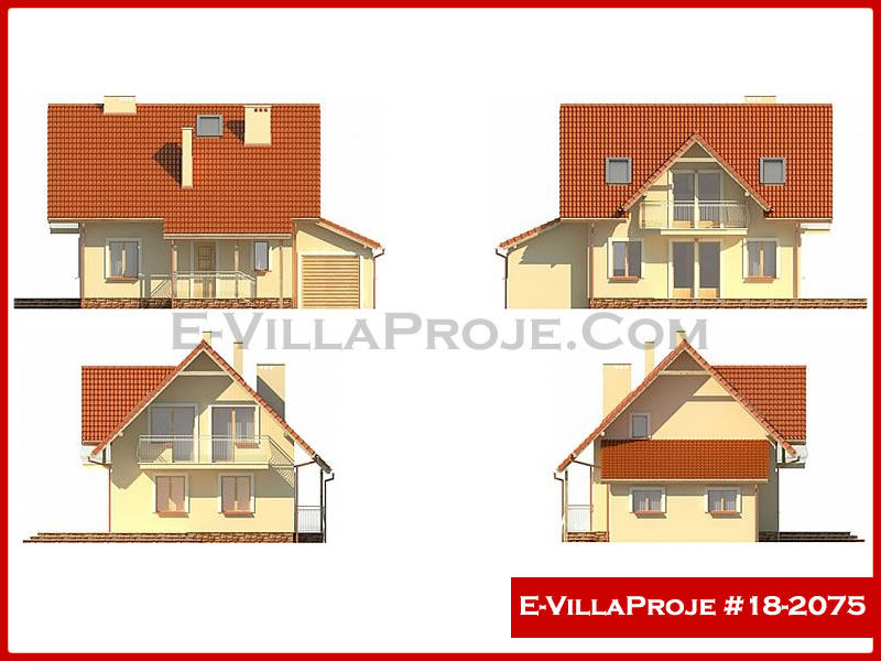 Ev Villa Proje #18 – 2075 Ev Villa Projesi Model Detayları