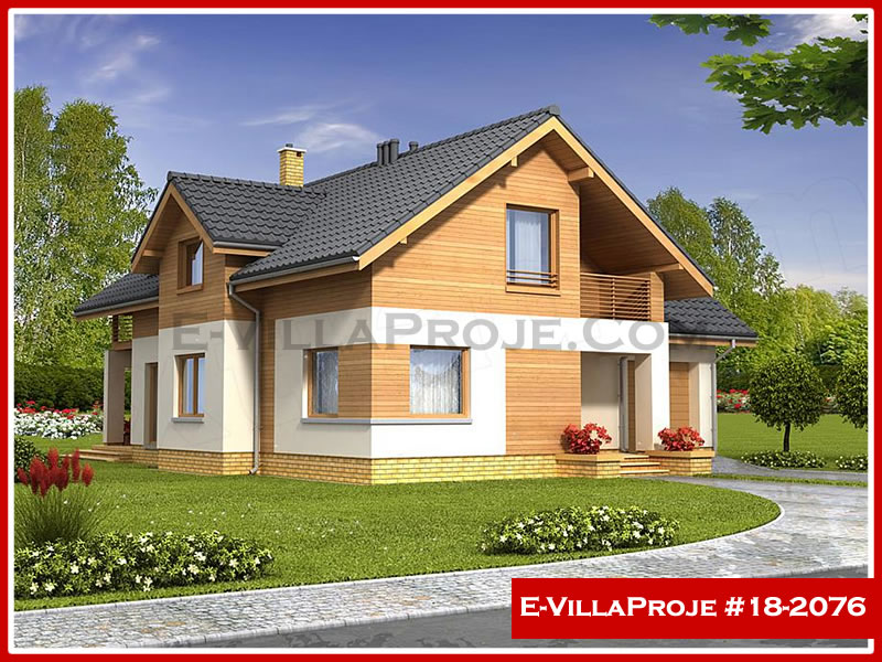 Ev Villa Proje #18 – 2076 Ev Villa Projesi Model Detayları