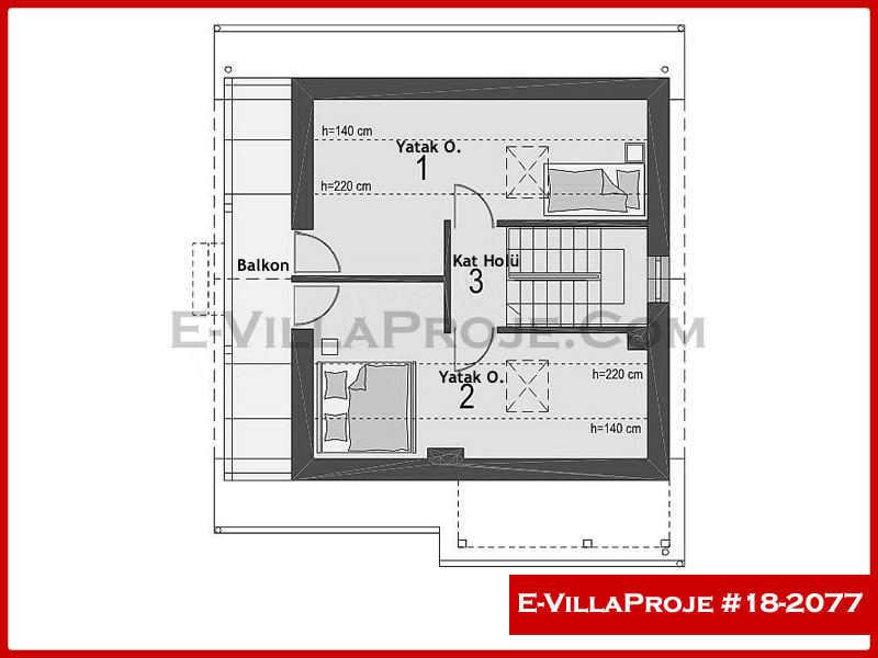 Ev Villa Proje #18 – 2077 Ev Villa Projesi Model Detayları