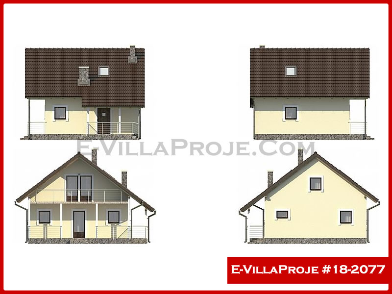 Ev Villa Proje #18 – 2077 Ev Villa Projesi Model Detayları