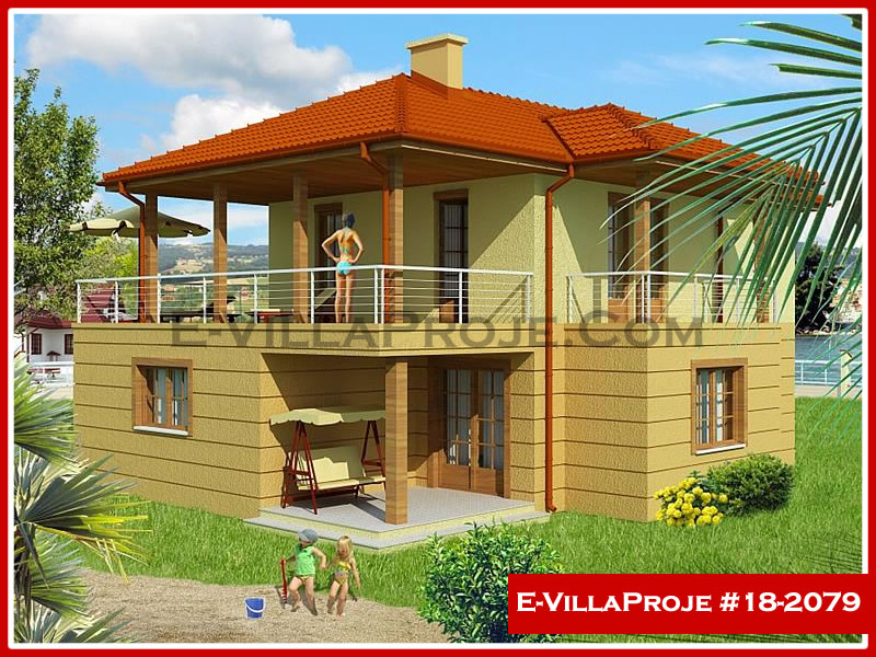 Ev Villa Proje #18 – 2079 Ev Villa Projesi Model Detayları