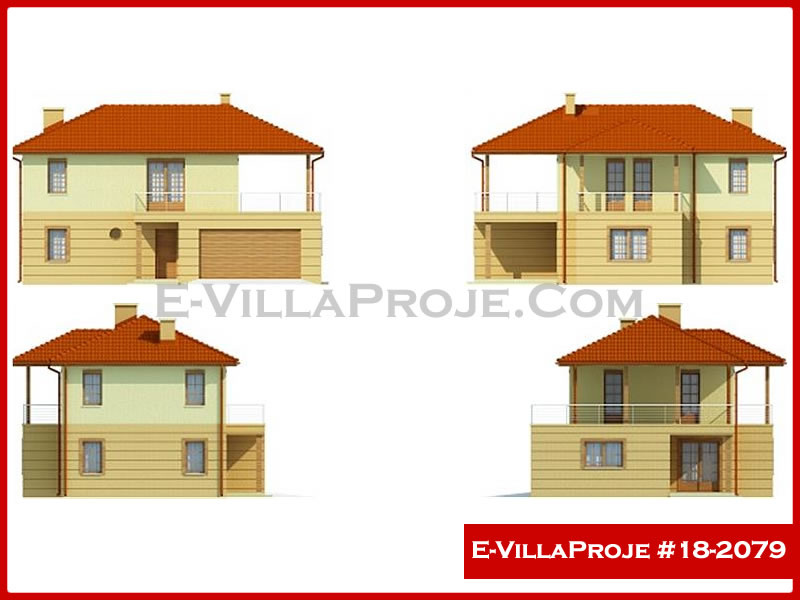 Ev Villa Proje #18 – 2079 Ev Villa Projesi Model Detayları