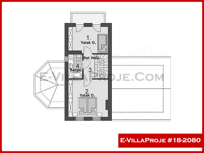 Ev Villa Proje #18 – 2080 Ev Villa Projesi Model Detayları