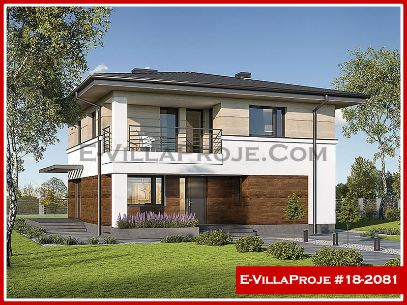 Ev Villa Proje #18 – 2081 Ev Villa Projesi Model Detayları