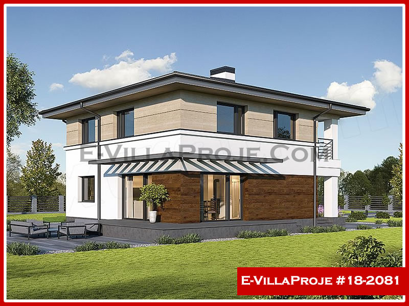 Ev Villa Proje #18 – 2081 Ev Villa Projesi Model Detayları