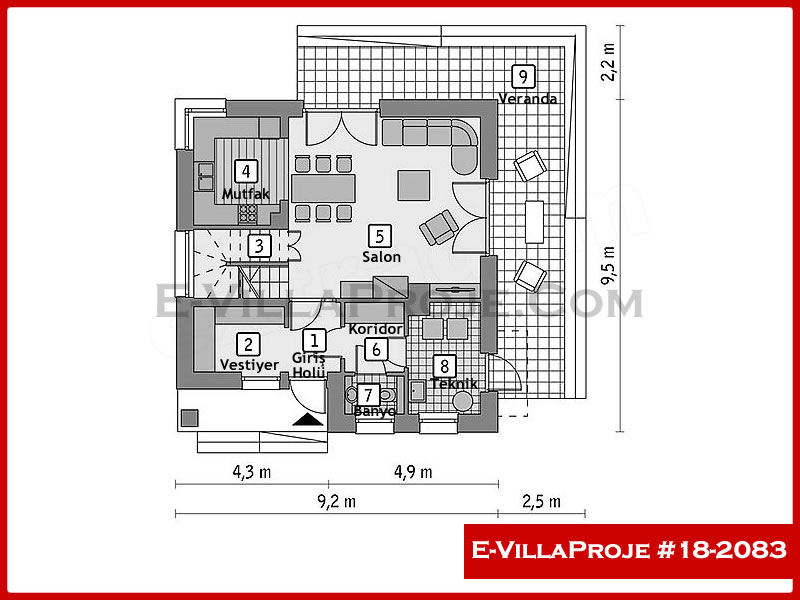 Ev Villa Proje #18 – 2083 Ev Villa Projesi Model Detayları