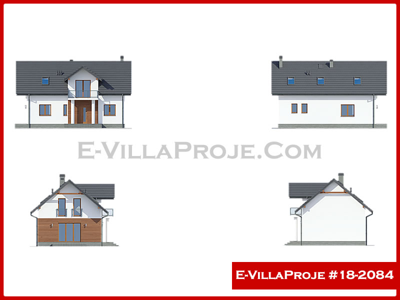 Ev Villa Proje #18 – 2084 Ev Villa Projesi Model Detayları