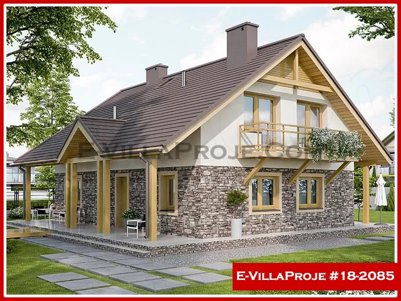 Ev Villa Proje #18 – 2085 Ev Villa Projesi Model Detayları