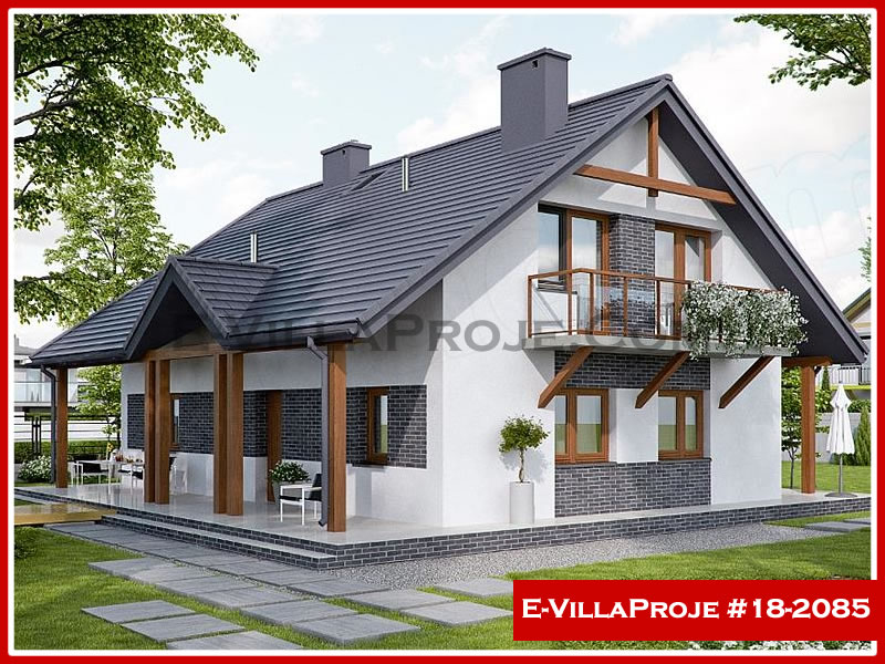 Ev Villa Proje #18 – 2085 Ev Villa Projesi Model Detayları