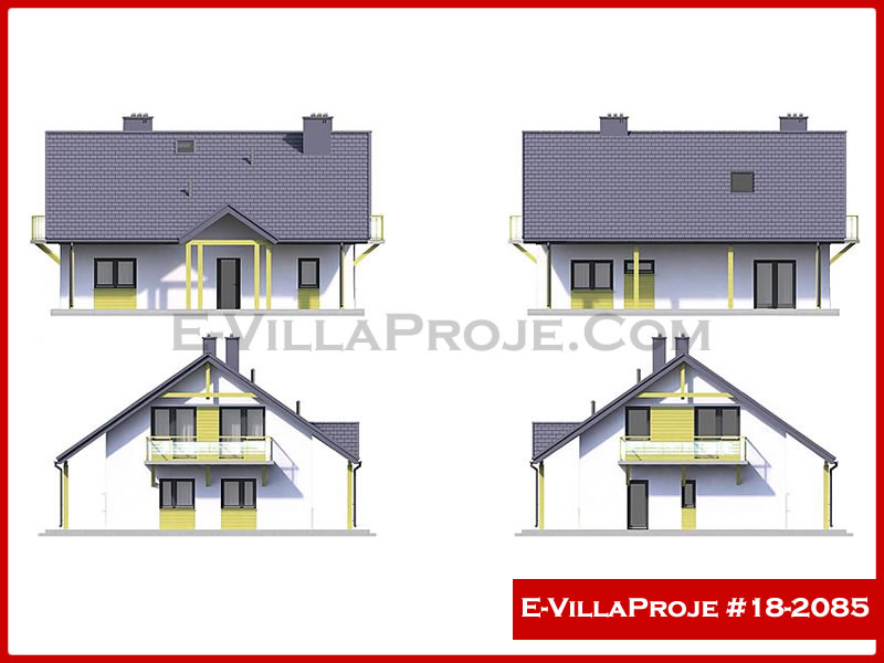 Ev Villa Proje #18 – 2085 Ev Villa Projesi Model Detayları