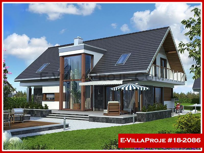 Ev Villa Proje #18 – 2086 Ev Villa Projesi Model Detayları