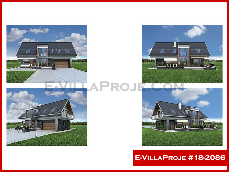 Ev Villa Proje #18 – 2086 Ev Villa Projesi Model Detayları