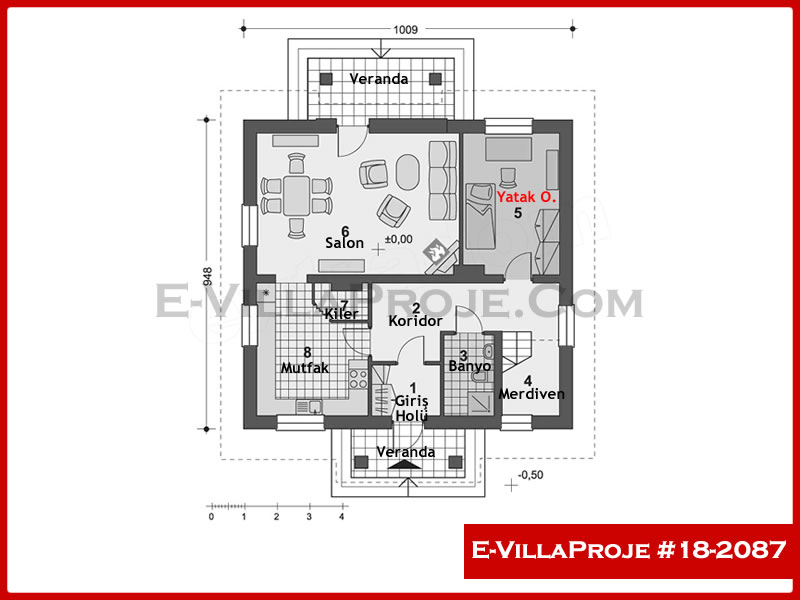 Ev Villa Proje #18 – 2087 Ev Villa Projesi Model Detayları