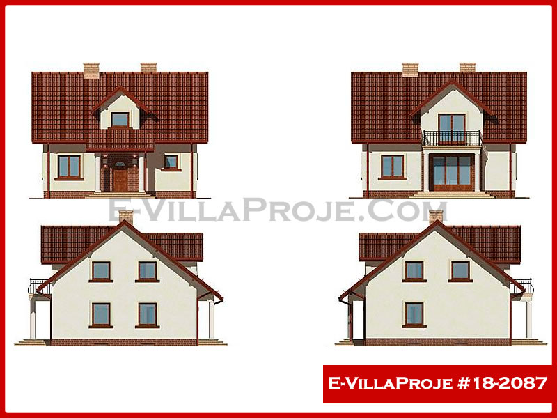 Ev Villa Proje #18 – 2087 Ev Villa Projesi Model Detayları