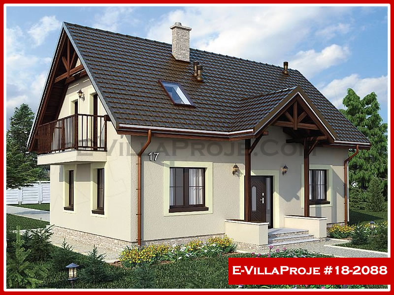 Ev Villa Proje #18 – 2088 Ev Villa Projesi Model Detayları