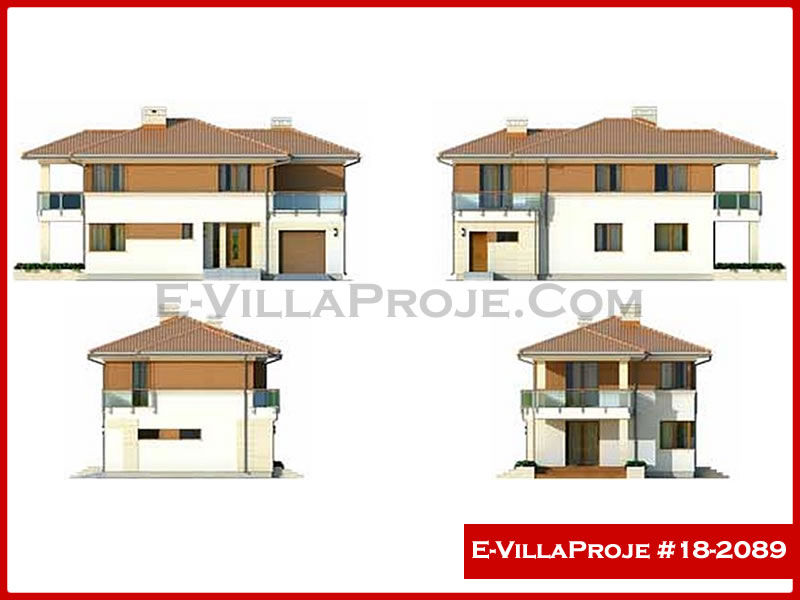 Ev Villa Proje #18 – 2089 Ev Villa Projesi Model Detayları