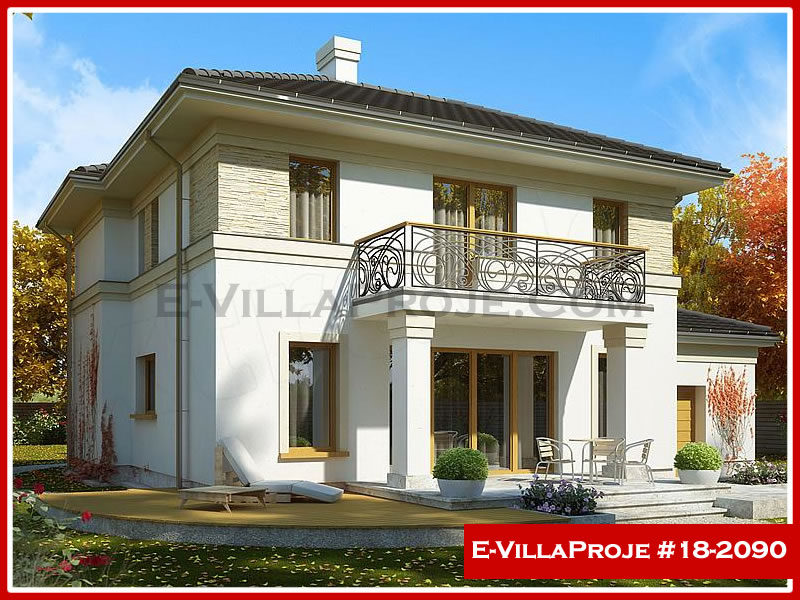 Ev Villa Proje #18 – 2090 Ev Villa Projesi Model Detayları