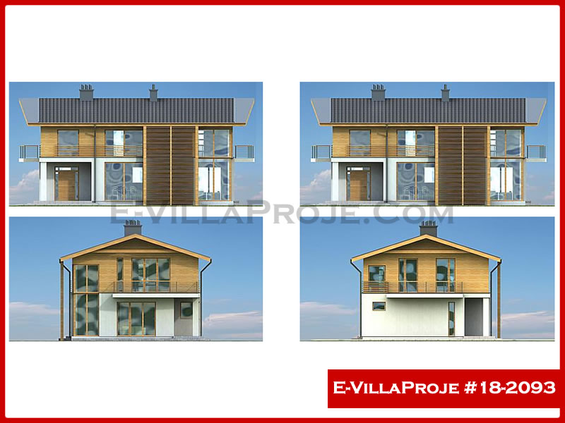 Ev Villa Proje #18 – 2093 Ev Villa Projesi Model Detayları