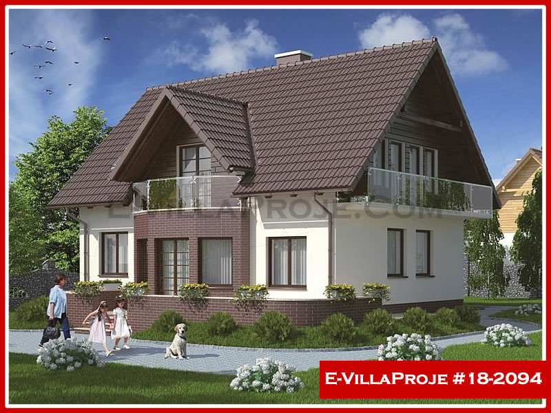 Ev Villa Proje #18 – 2094 Ev Villa Projesi Model Detayları