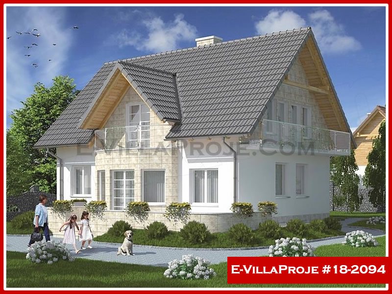 Ev Villa Proje #18 – 2094 Ev Villa Projesi Model Detayları