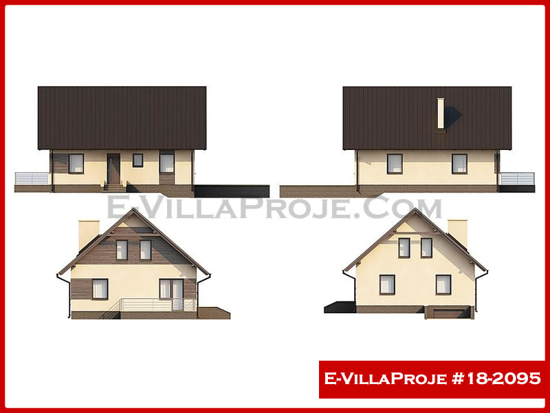 Ev Villa Proje #18 – 2095 Ev Villa Projesi Model Detayları