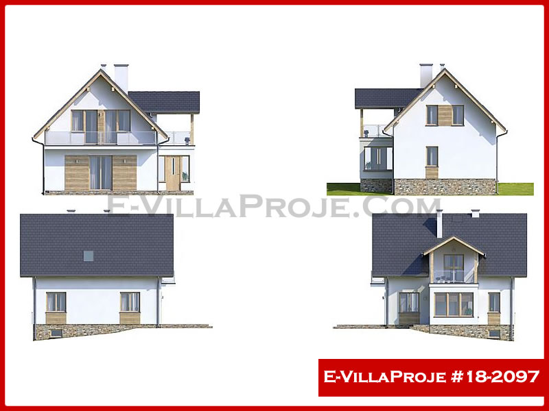 Ev Villa Proje #18 – 2097 Ev Villa Projesi Model Detayları