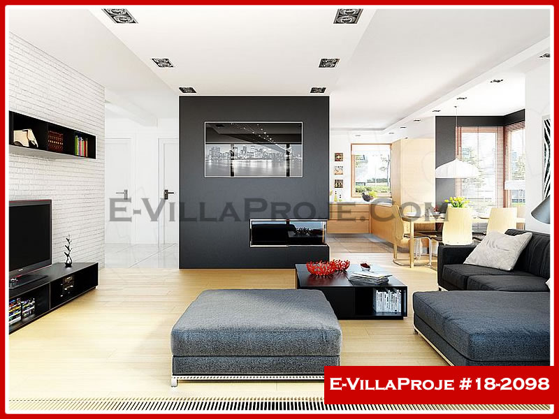 Ev Villa Proje #18 – 2098 Ev Villa Projesi Model Detayları