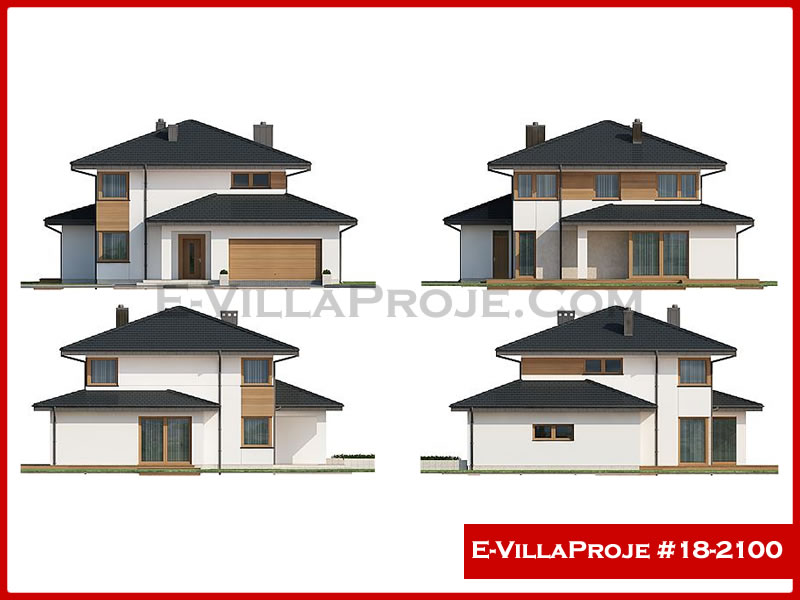 Ev Villa Proje #18 – 2100 Ev Villa Projesi Model Detayları