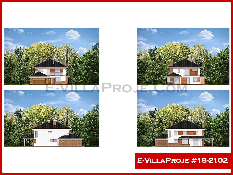 Ev Villa Proje #18 – 2102 Ev Villa Projesi Model Detayları