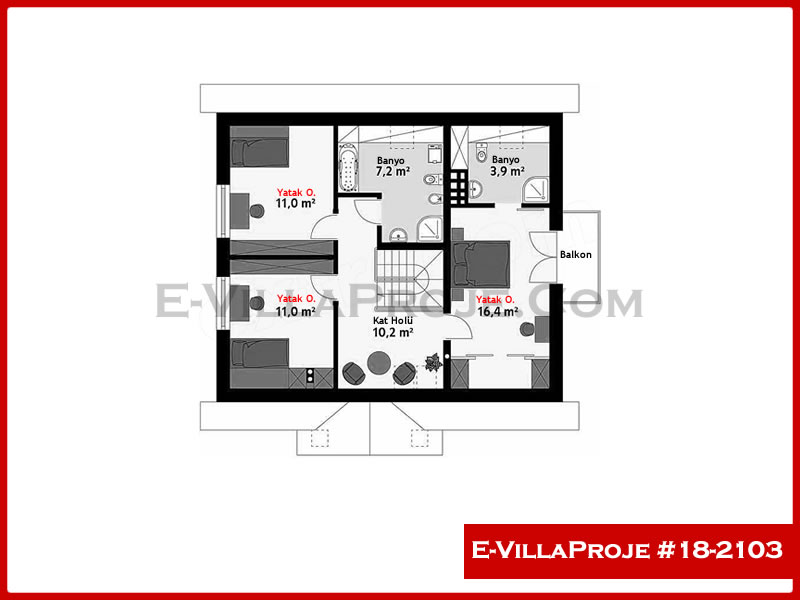 Ev Villa Proje #18 – 2103 Ev Villa Projesi Model Detayları