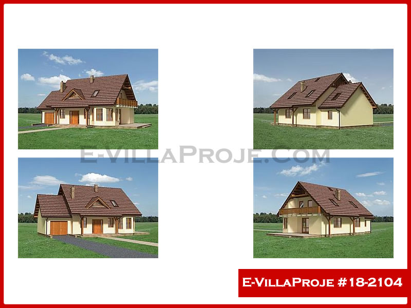 Ev Villa Proje #18 – 2104 Ev Villa Projesi Model Detayları