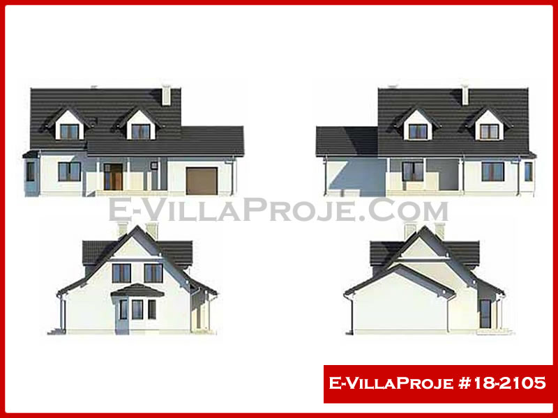 Ev Villa Proje #18 – 2105 Ev Villa Projesi Model Detayları