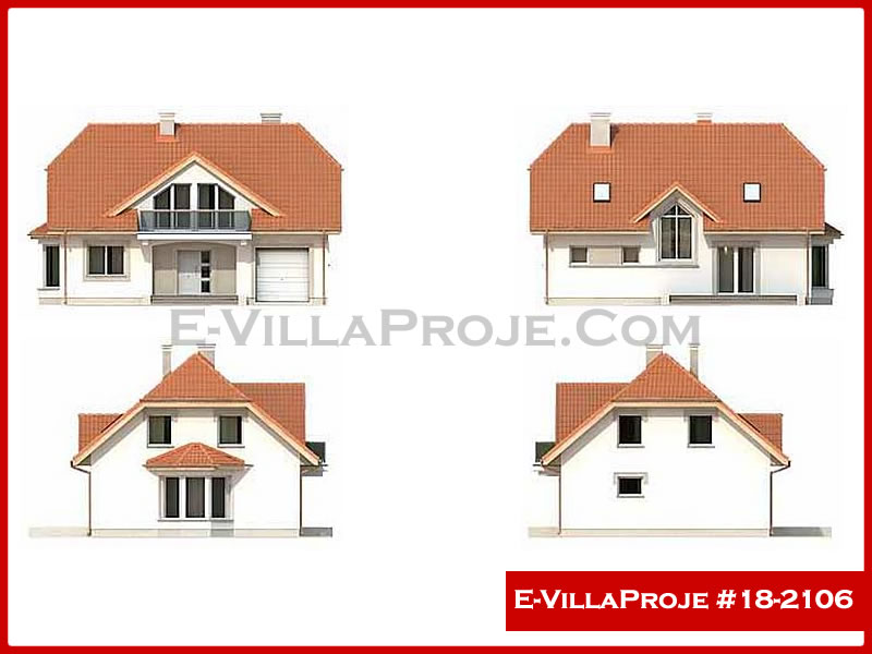 Ev Villa Proje #18 – 2106 Ev Villa Projesi Model Detayları