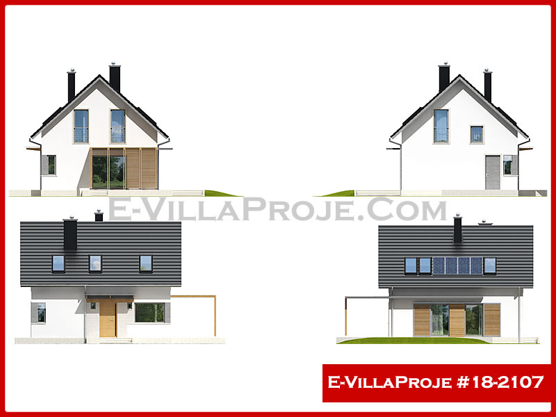 Ev Villa Proje #18 – 2107 Ev Villa Projesi Model Detayları