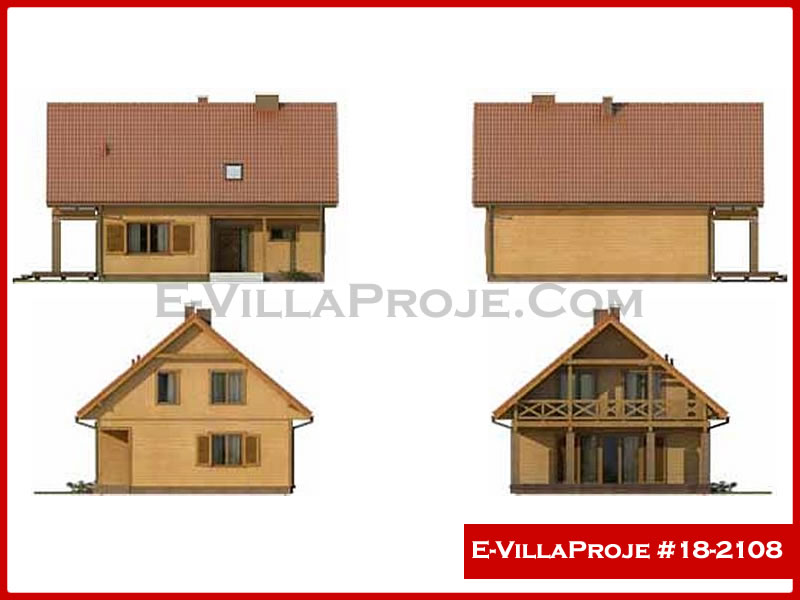 Ev Villa Proje #18 – 2108 Ev Villa Projesi Model Detayları