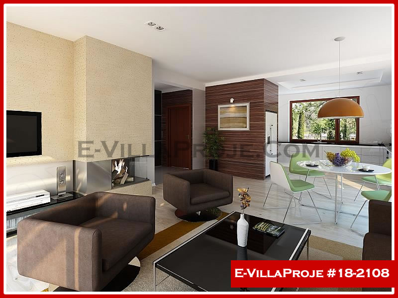 Ev Villa Proje #18 – 2108 Ev Villa Projesi Model Detayları