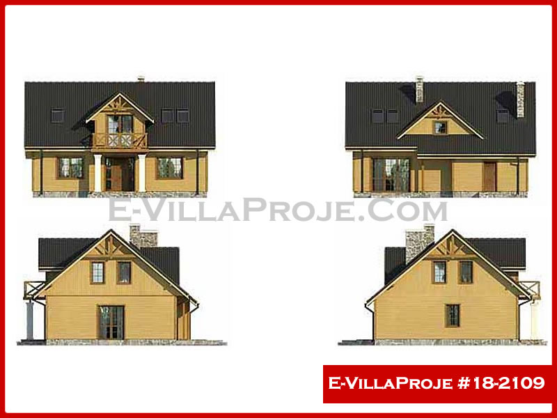 Ev Villa Proje #18 – 2109 Ev Villa Projesi Model Detayları