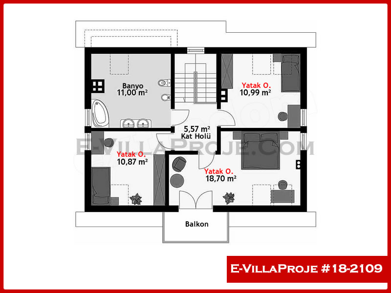 Ev Villa Proje #18 – 2109 Ev Villa Projesi Model Detayları