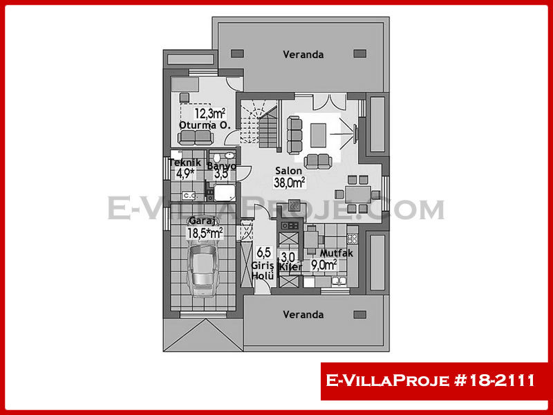 Ev Villa Proje #18 – 2111 Ev Villa Projesi Model Detayları