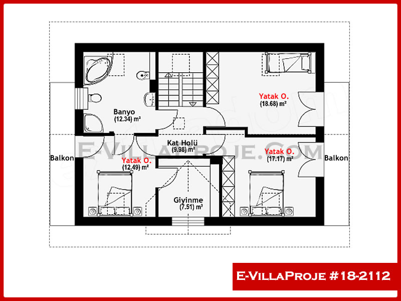 Ev Villa Proje #18 – 2112 Ev Villa Projesi Model Detayları