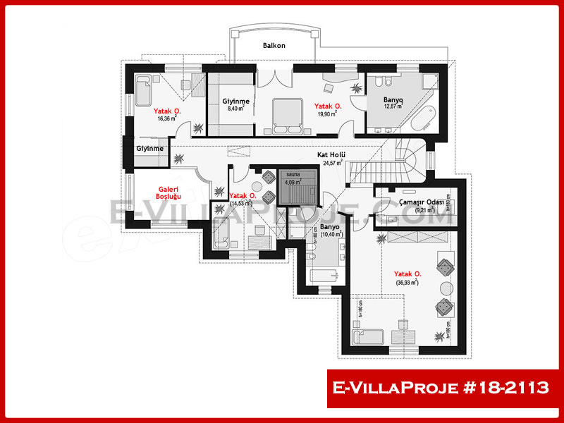 Ev Villa Proje #18 – 2113 Ev Villa Projesi Model Detayları