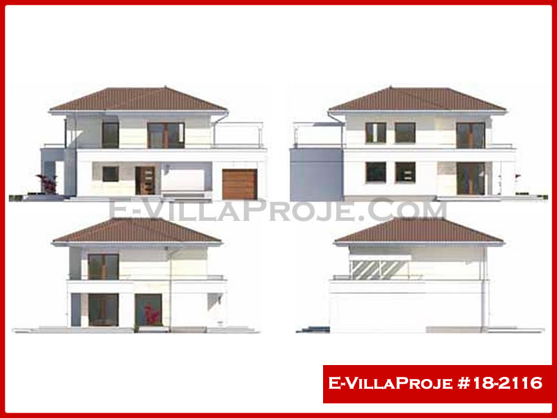 Ev Villa Proje #18 – 2116 Ev Villa Projesi Model Detayları