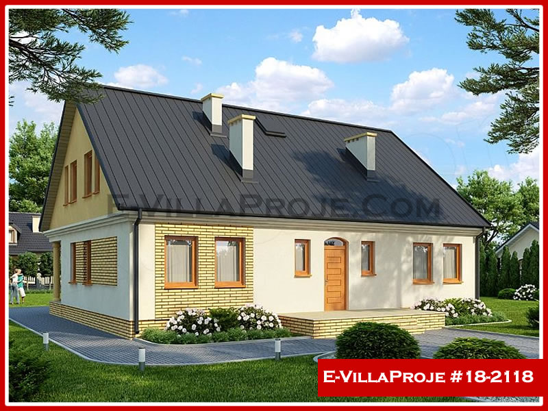 Ev Villa Proje #18 – 2118 Ev Villa Projesi Model Detayları