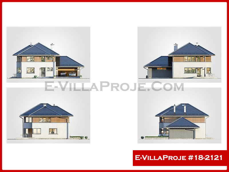 Ev Villa Proje #18 – 2121 Ev Villa Projesi Model Detayları
