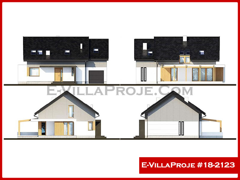 Ev Villa Proje #18 – 2123 Ev Villa Projesi Model Detayları