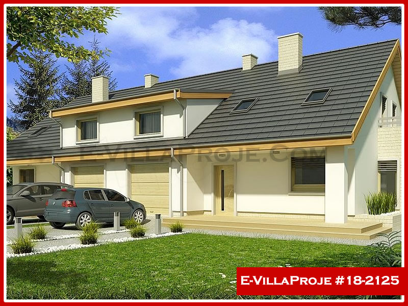 Ev Villa Proje #18 – 2125 Ev Villa Projesi Model Detayları