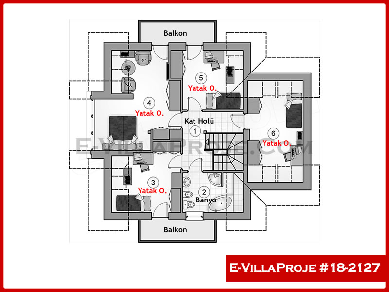 Ev Villa Proje #18 – 2127 Ev Villa Projesi Model Detayları