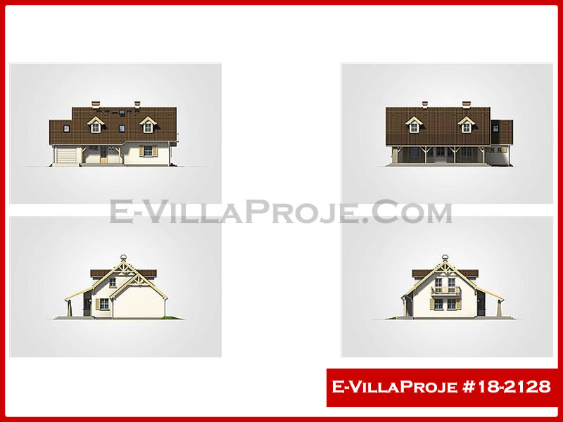 Ev Villa Proje #18 – 2128 Ev Villa Projesi Model Detayları